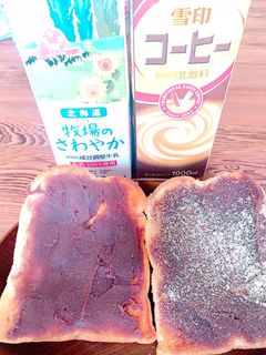 あんこトースト-レシピのメイン写真