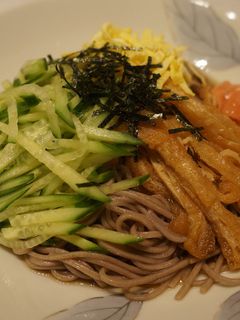 冷やしきつね蕎麦ちらし-レシピのメイン写真