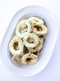 苦瓜簡単おつまみ【ゴーヤチップス】唐揚げ-レシピのメイン写真