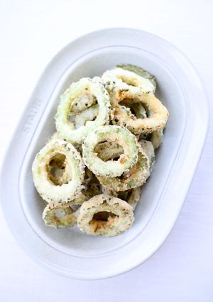 苦瓜簡単おつまみ【ゴーヤチップス】唐揚げ-レシピのメイン写真