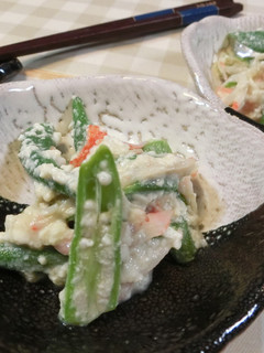 さっぱり食べられるオクラの白和え-レシピのメイン写真
