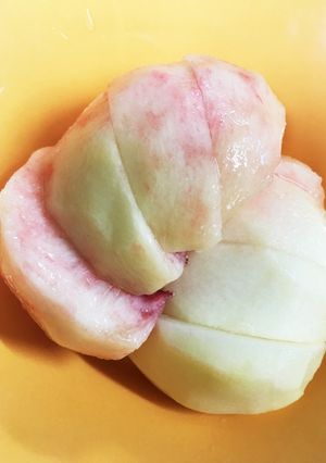 まるで桃の缶詰!簡単キレイな桃の切り方-レシピのメイン写真