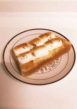 ❁きなこバターとマシュマロのトースト❁-レシピのメイン写真