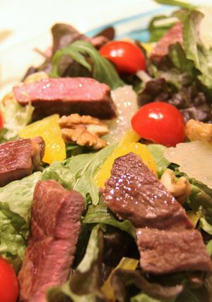 ステーキサラダ-レシピのメイン写真