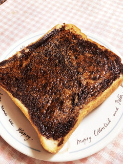 ☆蜂蜜とチョコソースのトースト-レシピのメイン写真