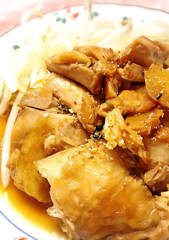 簡単煮るだけ！鶏肉のほろほろ甘酢煮-レシピのメイン写真