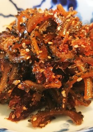 ご飯の最強お供＊ゴーヤの佃煮 冷凍保存も-レシピのメイン写真