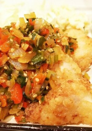 にらダレまみれの鶏唐揚げ-レシピのメイン写真