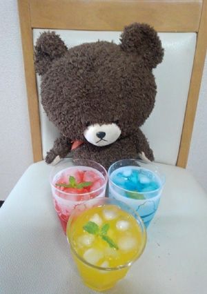 かき氷みつの炭酸ソーダ-レシピのメイン写真