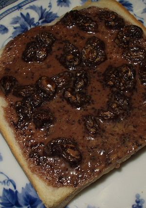 ラムチョコレーズントースト♬-レシピのメイン写真