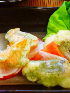 海老と帆立の天ぷら(腎臓病食)-レシピのメイン写真