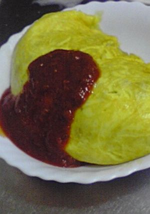 香ばしいバターライスのオムライス-レシピのメイン写真