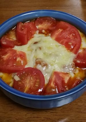 舞茸と鯖のトマト100%ジュースグラタン-レシピのメイン写真