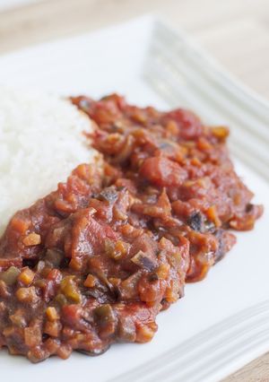 レンジで簡単！にんじん入りドライカレー-レシピのメイン写真