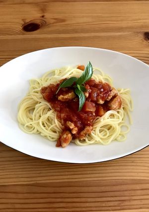 イタリア風！簡単トマトの冷やし中華-レシピのメイン写真