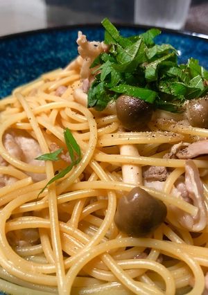 超簡単☆しめじのバター醤油パスタ-レシピのメイン写真