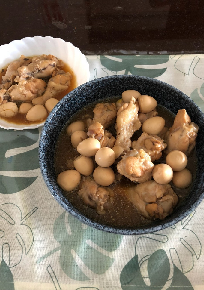 簡単、手羽元とうずらの煮物。-レシピのメイン写真