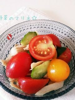 夏野菜のマリネ-レシピのメイン写真