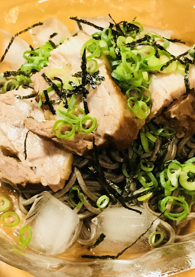 豚角煮●冷やしそば-レシピのメイン写真