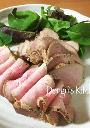 豚ブロック肉のローストポーク炊飯器で簡単-レシピのメイン写真