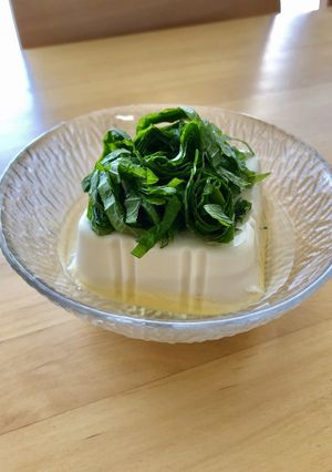 シンプルが美味い!大葉乗せ冷奴〜第2弾♬-レシピのメイン写真
