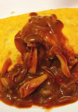 デミグラスソースオムレツ-レシピのメイン写真