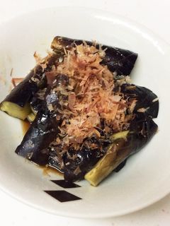 レンジで簡単!茄子のおひたし-レシピのメイン写真