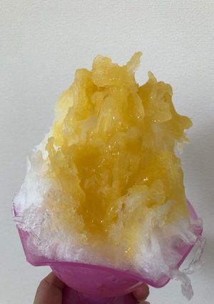 自家製 マンゴーシロップで美味しいかき氷-レシピのメイン写真