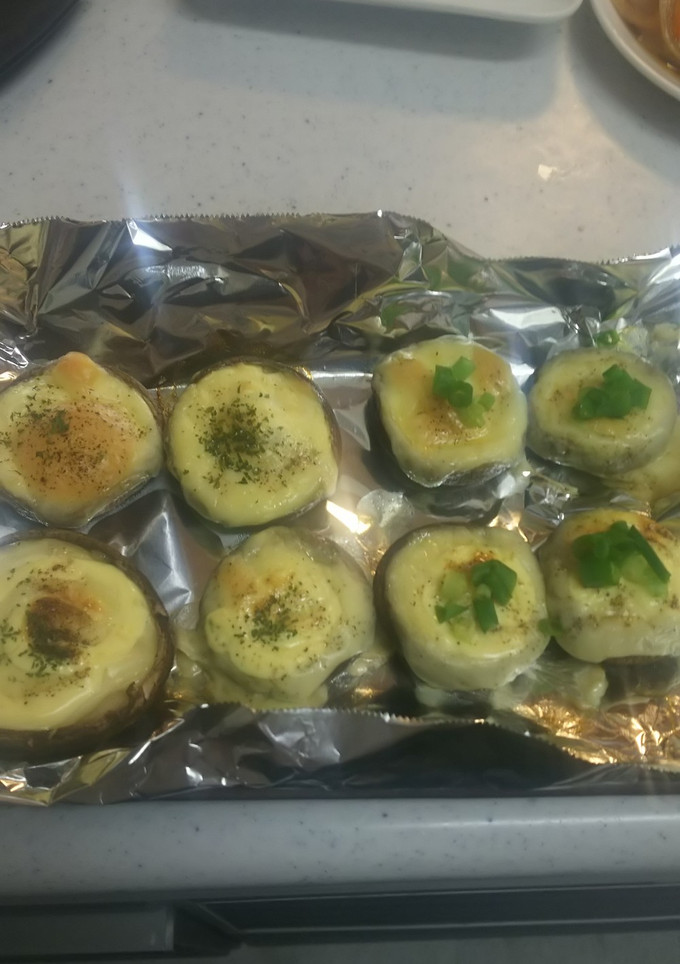 簡単☆しいたけのマヨチーズ焼き-レシピのメイン写真