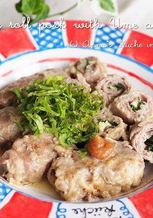 定番♡豚肉の梅しそカマンベールチーズ巻き-レシピのメイン写真