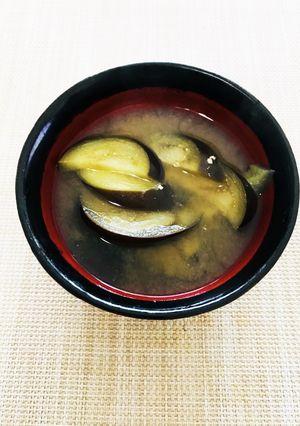 茄子の味噌汁-レシピのメイン写真