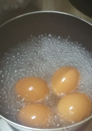 いつもこの方法！裏技時短半熟卵-レシピのメイン写真