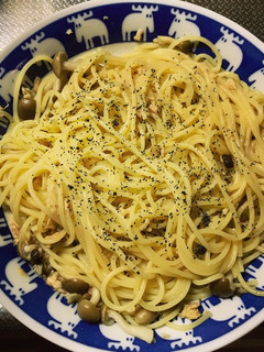 レンジで簡単!しめじとツナの和風パスタ-レシピのメイン写真