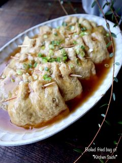 しみじゅわぁ〜っ♫油揚げの袋煮-レシピのメイン写真