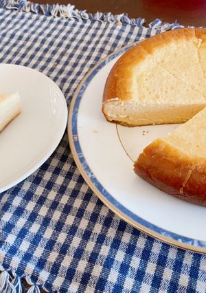 炊飯器で？！簡単ふわふわチーズケーキ♡-レシピのメイン写真