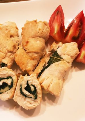 ヘルシー！簡単！ささみのチーズしそ巻き-レシピのメイン写真