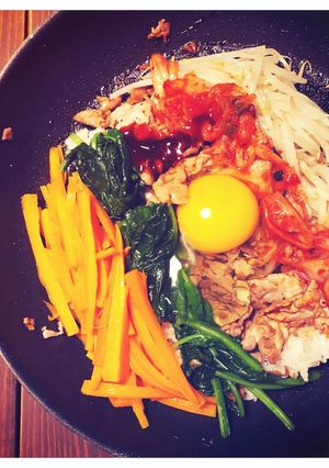 フライパンde石焼きビビンバ-レシピのメイン写真