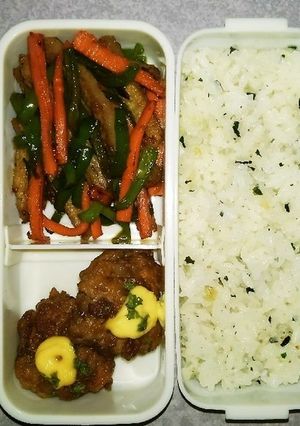 8月15日私のお弁当-レシピのメイン写真