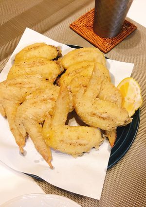 カリッとジューシー 手羽先塩唐揚げ-レシピのメイン写真