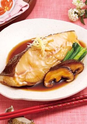 椎茸の煮汁で作る美味しい煮魚-レシピのメイン写真
