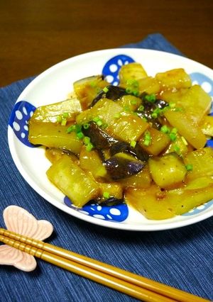 簡単！スイカ茄子味噌(とろとろコツあり)-レシピのメイン写真