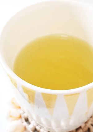 喉に優しい、はちみつ緑茶。-レシピのメイン写真