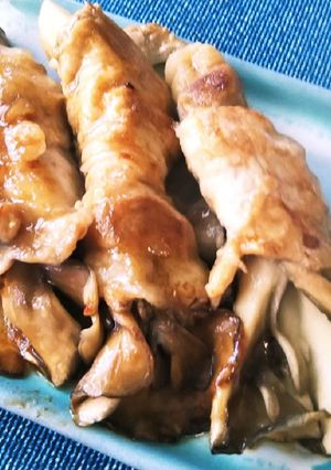 10分で出来る❗️舞茸のバター肉巻き❗️-レシピのメイン写真