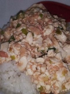 豆腐とツナの中華風丼-レシピのメイン写真