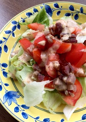 簡単、朝食にサラダ♪-レシピのメイン写真