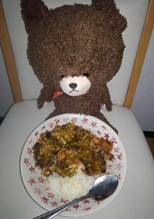 ベーコン茄子のキーマカレー-レシピのメイン写真