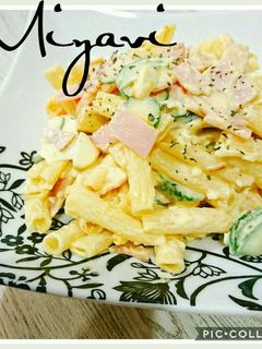 Miyavi家の普通のマカロニサラダ♡-レシピのメイン写真