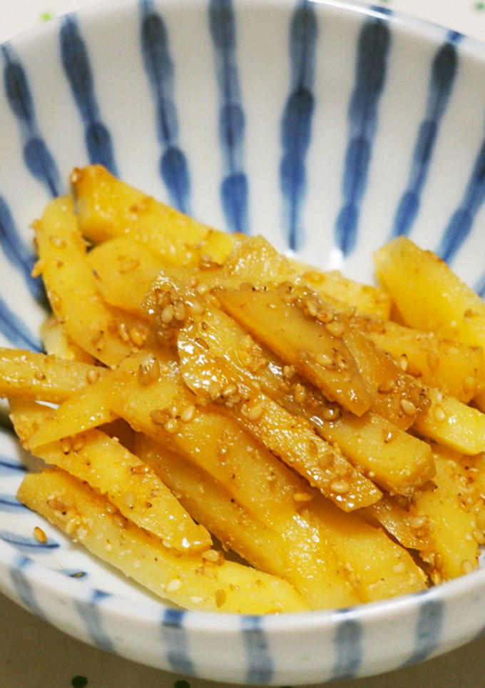 じゃが芋のごま和え♪ほくほく食感♪-レシピのメイン写真