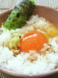 大人のTKG♡わさび卵かけごはん♡-レシピのメイン写真