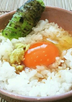 大人のTKG♡わさび卵かけごはん♡-レシピのメイン写真